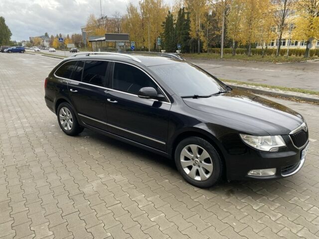 Шкода Суперб 2012 у Белой Церкве на Automoto.ua Чорний Шкода Суперб, об'ємом двигуна 1.8 л та пробігом 248 тис. км за 8500 $, фото 6 на Automoto.ua