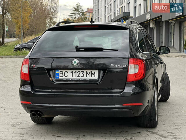 Чорний Шкода Суперб, об'ємом двигуна 2 л та пробігом 282 тис. км за 10799 $, фото 6 на Automoto.ua