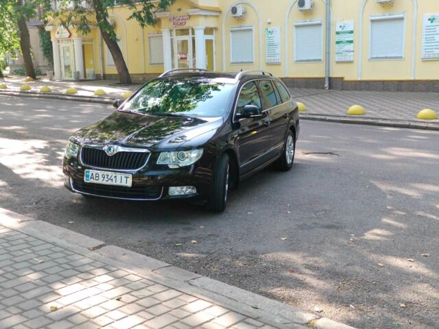 Чорний Шкода Суперб, об'ємом двигуна 2 л та пробігом 261 тис. км за 12500 $, фото 16 на Automoto.ua