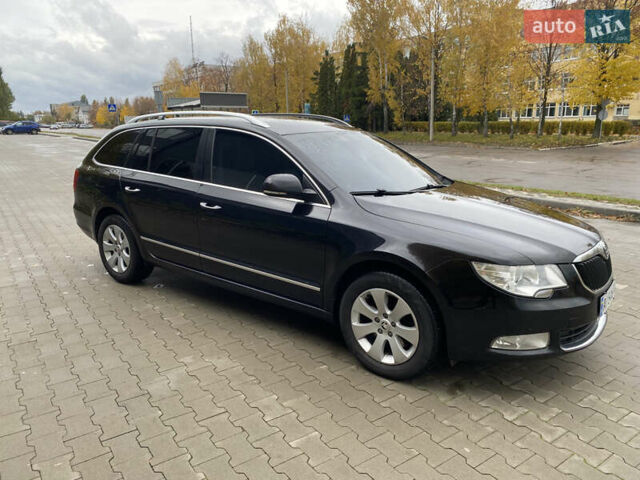 Шкода Суперб 2012 у Белой Церкве на Automoto.ua Чорний Шкода Суперб, об'ємом двигуна 1.8 л та пробігом 248 тис. км за 8500 $, фото 6 на Automoto.ua