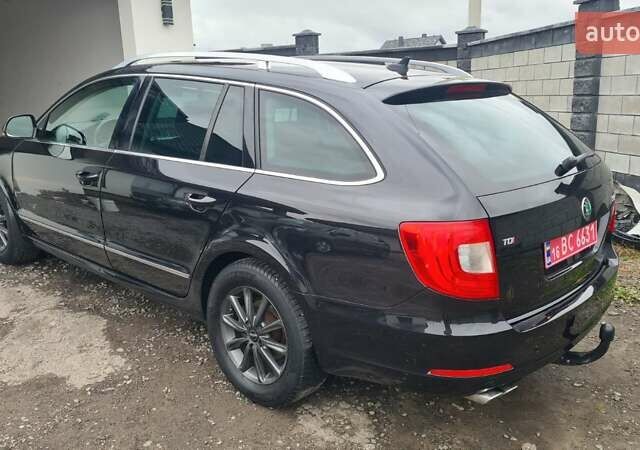 Чорний Шкода Суперб, об'ємом двигуна 2 л та пробігом 310 тис. км за 9750 $, фото 38 на Automoto.ua