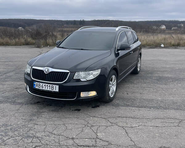 Чорний Шкода Суперб, об'ємом двигуна 2 л та пробігом 298 тис. км за 12500 $, фото 2 на Automoto.ua