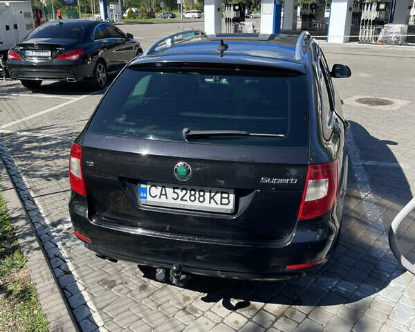 Черный Шкода Суперб, объемом двигателя 2 л и пробегом 253 тыс. км за 11000 $, фото 5 на Automoto.ua