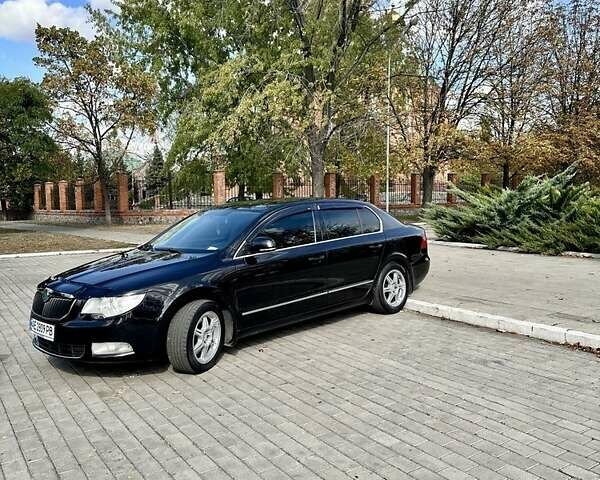 Черный Шкода Суперб, объемом двигателя 1.8 л и пробегом 194 тыс. км за 10600 $, фото 3 на Automoto.ua