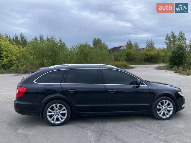 Чорний Шкода Суперб, об'ємом двигуна 2 л та пробігом 287 тис. км за 11200 $, фото 4 на Automoto.ua