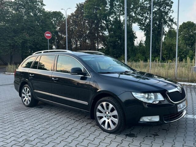 Чорний Шкода Суперб, об'ємом двигуна 2 л та пробігом 335 тис. км за 5599 $, фото 5 на Automoto.ua