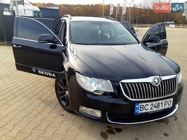 Черный Шкода Суперб, объемом двигателя 2 л и пробегом 325 тыс. км за 9900 $, фото 7 на Automoto.ua