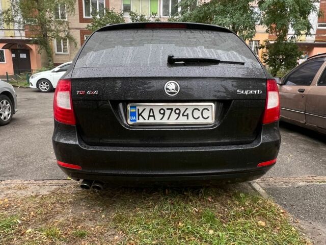 Черный Шкода Суперб, объемом двигателя 2 л и пробегом 290 тыс. км за 11300 $, фото 3 на Automoto.ua