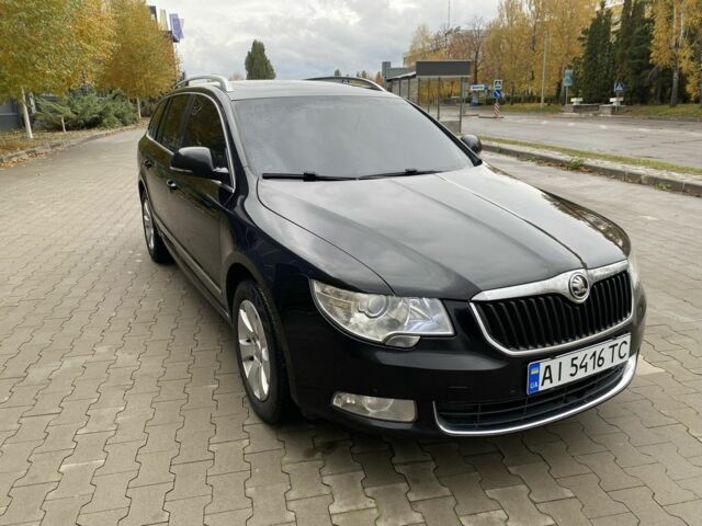 Шкода Суперб 2012 у Белой Церкве на Automoto.ua Чорний Шкода Суперб, об'ємом двигуна 1.8 л та пробігом 248 тис. км за 8500 $, фото 4 на Automoto.ua