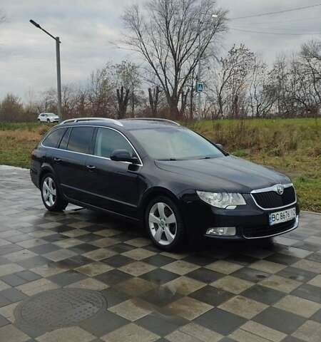 Черный Шкода Суперб, объемом двигателя 1.6 л и пробегом 318 тыс. км за 9500 $, фото 1 на Automoto.ua