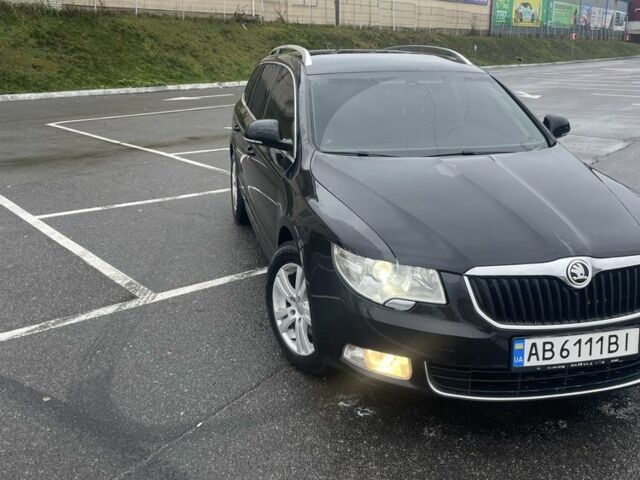 Чорний Шкода Суперб, об'ємом двигуна 2 л та пробігом 298 тис. км за 12500 $, фото 1 на Automoto.ua