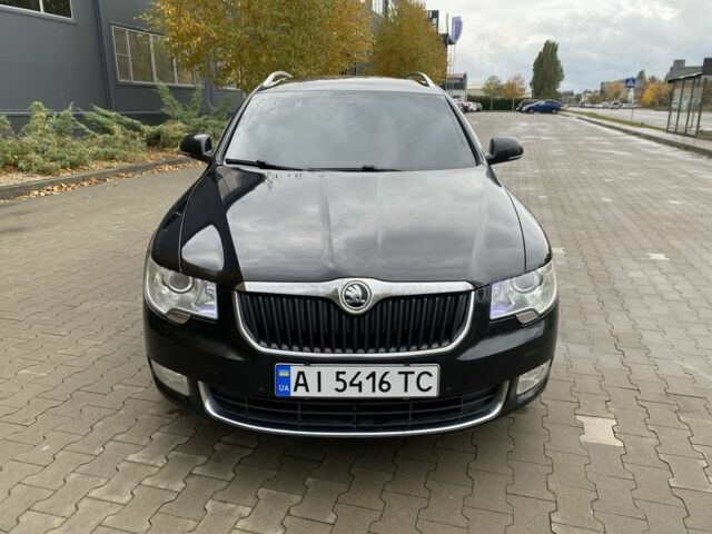 Шкода Суперб 2012 у Белой Церкве на Automoto.ua Чорний Шкода Суперб, об'ємом двигуна 1.8 л та пробігом 248 тис. км за 8500 $, фото 2 на Automoto.ua