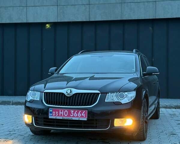 Черный Шкода Суперб, объемом двигателя 2 л и пробегом 278 тыс. км за 11700 $, фото 2 на Automoto.ua