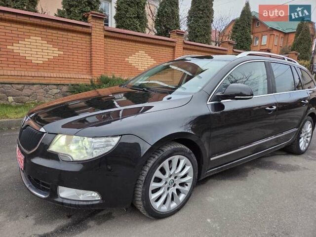 Черный Шкода Суперб, объемом двигателя 2 л и пробегом 279 тыс. км за 12700 $, фото 4 на Automoto.ua