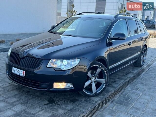 Черный Шкода Суперб, объемом двигателя 2 л и пробегом 190 тыс. км за 12850 $, фото 15 на Automoto.ua