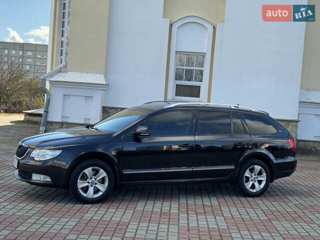 Чорний Шкода Суперб, об'ємом двигуна 2 л та пробігом 212 тис. км за 11300 $, фото 2 на Automoto.ua