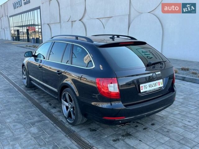 Черный Шкода Суперб, объемом двигателя 2 л и пробегом 190 тыс. км за 12850 $, фото 9 на Automoto.ua