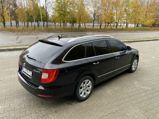 Шкода Суперб 2012 у Белой Церкве на Automoto.ua Чорний Шкода Суперб, об'ємом двигуна 1.8 л та пробігом 248 тис. км за 8500 $, фото 9 на Automoto.ua