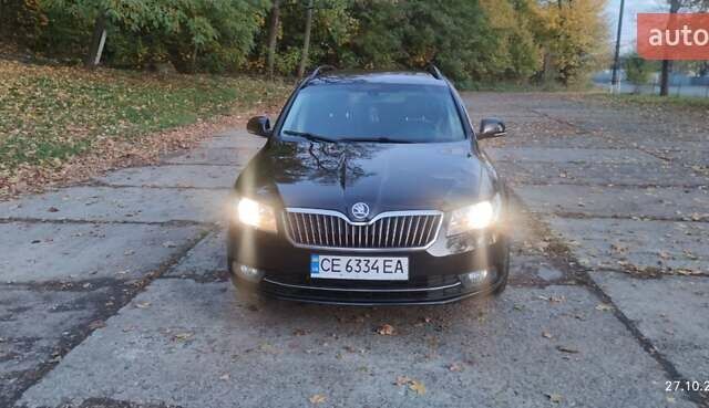 Шкода Суперб 2013 у Кицмане на Automoto.ua Чорний Шкода Суперб, об'ємом двигуна 2 л та пробігом 235 тис. км за 13400 $, фото 21 на Automoto.ua