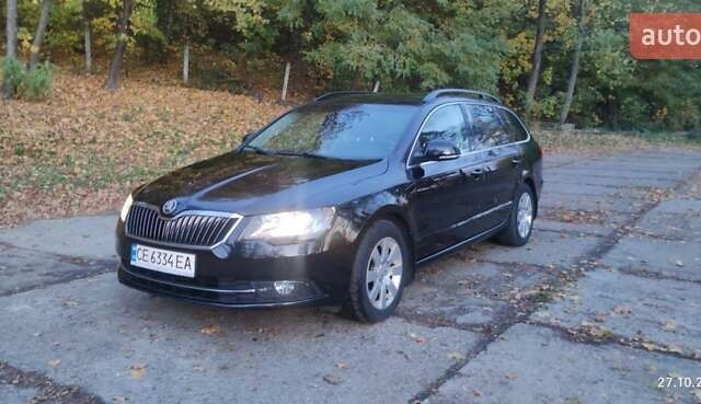 Шкода Суперб 2013 у Кицмане на Automoto.ua Чорний Шкода Суперб, об'ємом двигуна 2 л та пробігом 235 тис. км за 13400 $, фото 20 на Automoto.ua