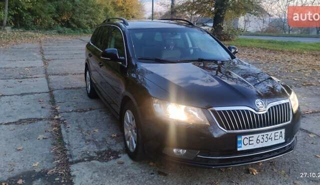 Шкода Суперб 2013 у Кицмане на Automoto.ua Чорний Шкода Суперб, об'ємом двигуна 2 л та пробігом 235 тис. км за 13400 $, фото 30 на Automoto.ua