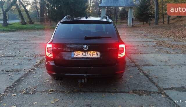 Шкода Суперб 2013 у Кицмане на Automoto.ua Чорний Шкода Суперб, об'ємом двигуна 2 л та пробігом 235 тис. км за 13400 $, фото 23 на Automoto.ua