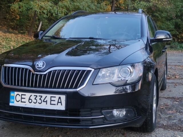 Черный Шкода Суперб, объемом двигателя 2 л и пробегом 235 тыс. км за 13400 $, фото 2 на Automoto.ua
