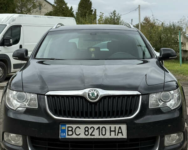Чорний Шкода Суперб, об'ємом двигуна 1.97 л та пробігом 325 тис. км за 10500 $, фото 1 на Automoto.ua