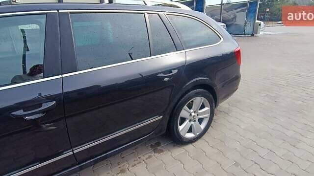 Черный Шкода Суперб, объемом двигателя 1.97 л и пробегом 253 тыс. км за 12600 $, фото 4 на Automoto.ua