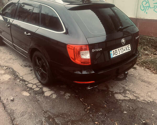 Чорний Шкода Суперб, об'ємом двигуна 2 л та пробігом 316 тис. км за 12300 $, фото 10 на Automoto.ua