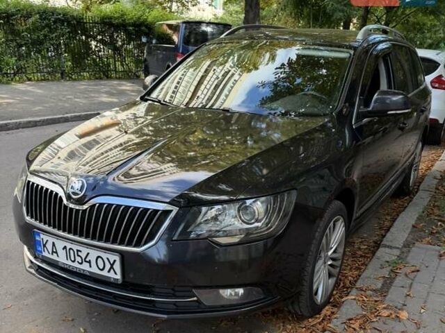 Чорний Шкода Суперб, об'ємом двигуна 2 л та пробігом 312 тис. км за 13600 $, фото 1 на Automoto.ua