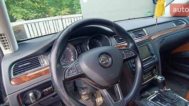 Черный Шкода Суперб, объемом двигателя 1.97 л и пробегом 253 тыс. км за 12600 $, фото 9 на Automoto.ua