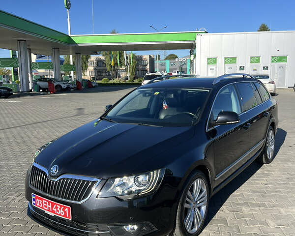 Черный Шкода Суперб, объемом двигателя 2 л и пробегом 310 тыс. км за 13700 $, фото 1 на Automoto.ua
