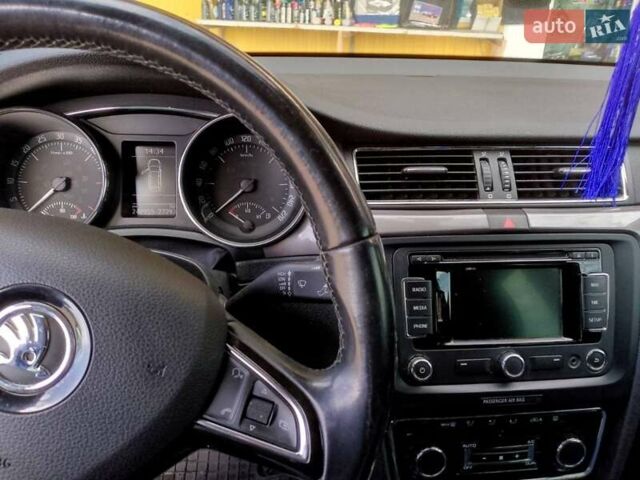 Черный Шкода Суперб, объемом двигателя 1.6 л и пробегом 248 тыс. км за 12300 $, фото 14 на Automoto.ua