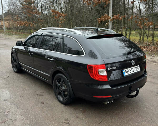 Черный Шкода Суперб, объемом двигателя 2 л и пробегом 316 тыс. км за 12299 $, фото 11 на Automoto.ua