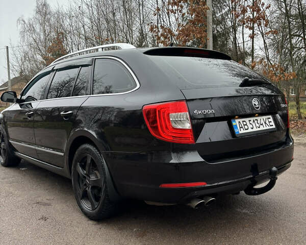 Черный Шкода Суперб, объемом двигателя 2 л и пробегом 316 тыс. км за 12299 $, фото 4 на Automoto.ua