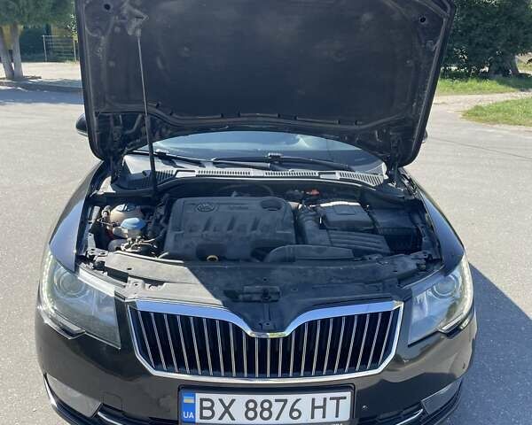 Чорний Шкода Суперб, об'ємом двигуна 2 л та пробігом 272 тис. км за 13600 $, фото 15 на Automoto.ua