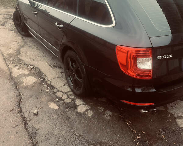 Чорний Шкода Суперб, об'ємом двигуна 2 л та пробігом 316 тис. км за 12300 $, фото 13 на Automoto.ua