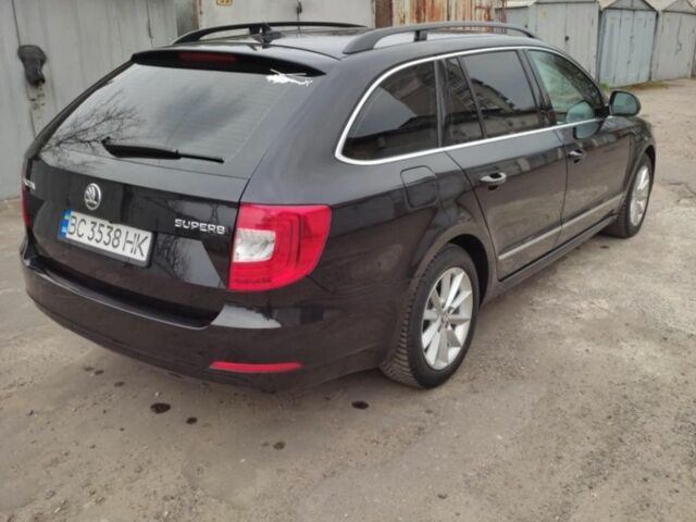Чорний Шкода Суперб, об'ємом двигуна 2 л та пробігом 207 тис. км за 13500 $, фото 3 на Automoto.ua