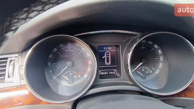 Черный Шкода Суперб, объемом двигателя 1.97 л и пробегом 253 тыс. км за 12600 $, фото 2 на Automoto.ua