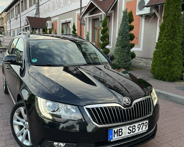 Черный Шкода Суперб, объемом двигателя 2 л и пробегом 245 тыс. км за 13300 $, фото 1 на Automoto.ua