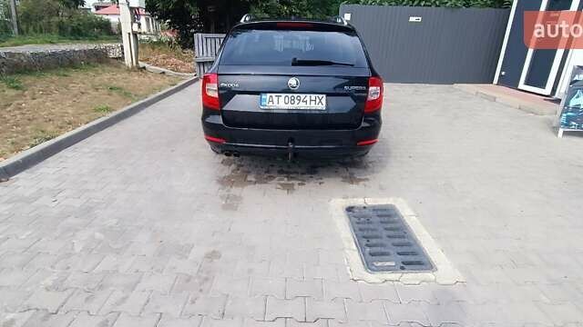 Черный Шкода Суперб, объемом двигателя 1.97 л и пробегом 253 тыс. км за 12600 $, фото 1 на Automoto.ua
