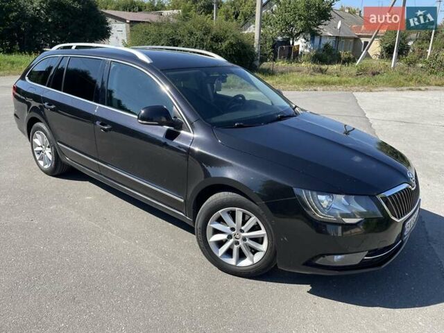 Черный Шкода Суперб, объемом двигателя 2 л и пробегом 272 тыс. км за 13499 $, фото 2 на Automoto.ua