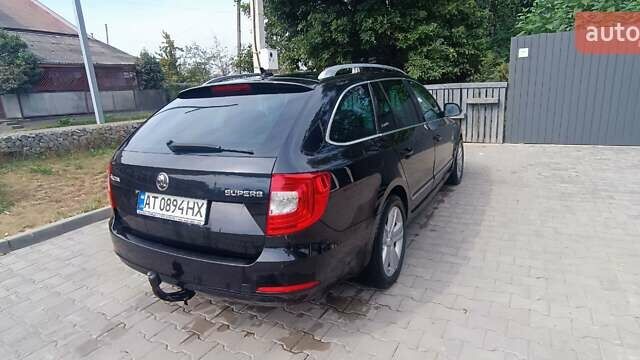 Черный Шкода Суперб, объемом двигателя 1.97 л и пробегом 253 тыс. км за 12600 $, фото 5 на Automoto.ua