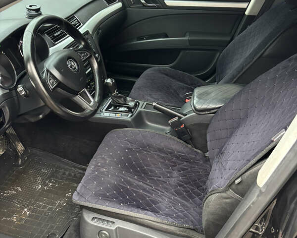 Черный Шкода Суперб, объемом двигателя 2 л и пробегом 316 тыс. км за 12299 $, фото 20 на Automoto.ua