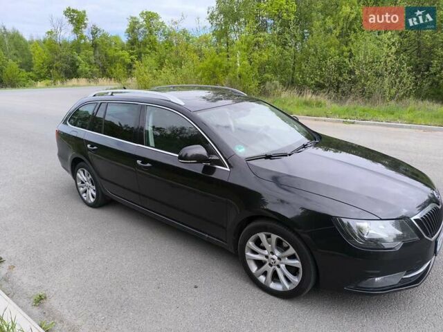 Чорний Шкода Суперб, об'ємом двигуна 2 л та пробігом 194 тис. км за 14500 $, фото 4 на Automoto.ua