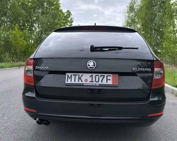 Чорний Шкода Суперб, об'ємом двигуна 2 л та пробігом 194 тис. км за 14500 $, фото 18 на Automoto.ua