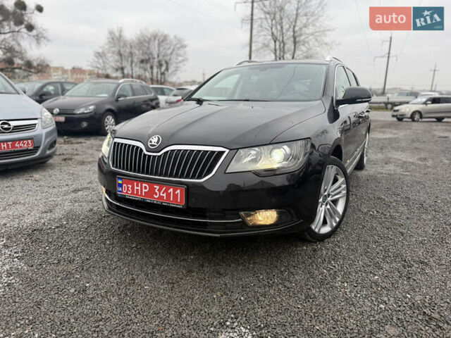 Черный Шкода Суперб, объемом двигателя 2 л и пробегом 235 тыс. км за 15500 $, фото 2 на Automoto.ua
