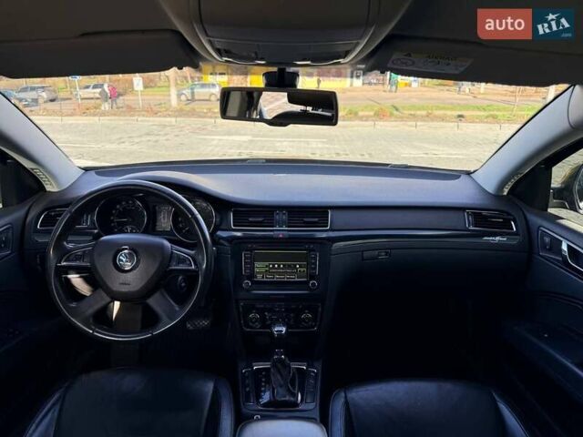 Чорний Шкода Суперб, об'ємом двигуна 2 л та пробігом 249 тис. км за 13500 $, фото 44 на Automoto.ua