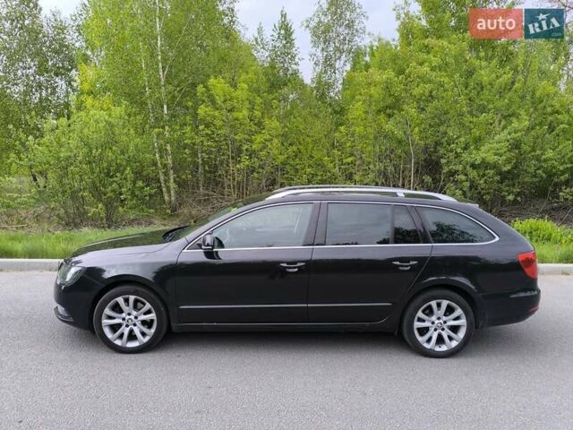 Черный Шкода Суперб, объемом двигателя 2 л и пробегом 294 тыс. км за 16900 $, фото 3 на Automoto.ua